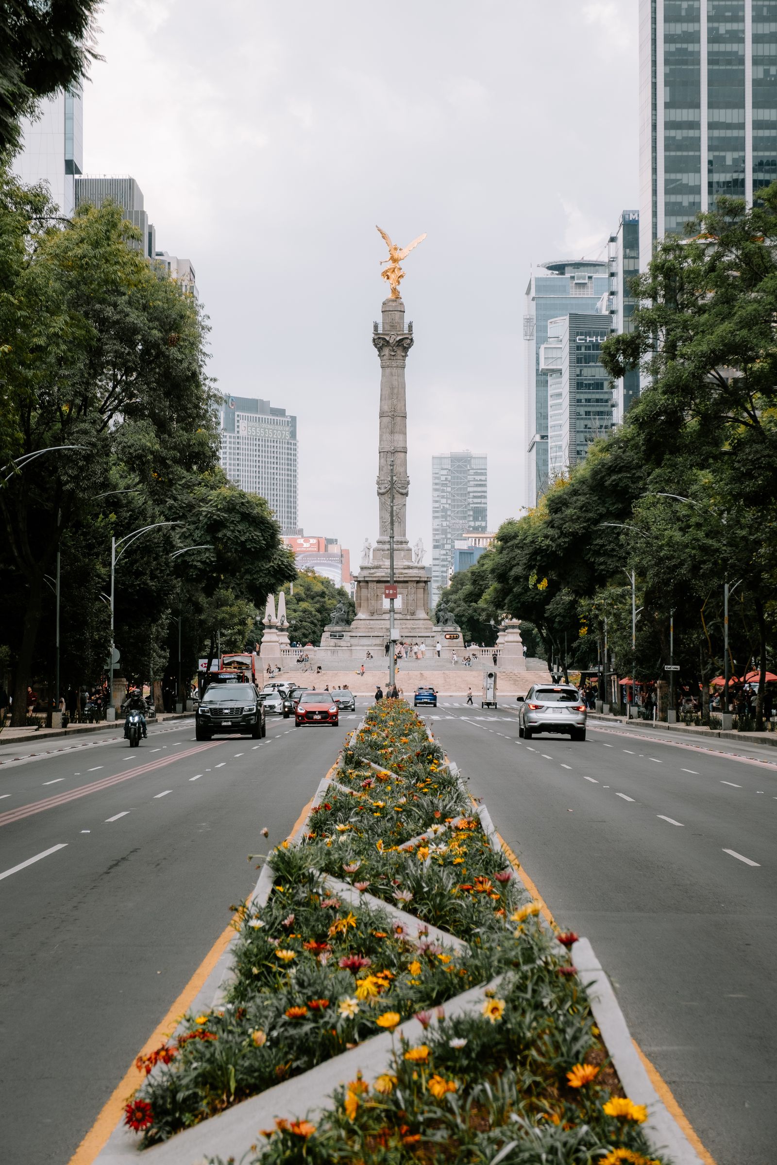 Ángel de la Independencia, Ciudad de México